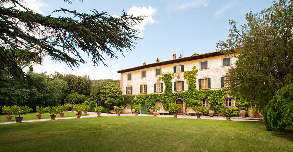 Villa per ricevimenti a Cortona