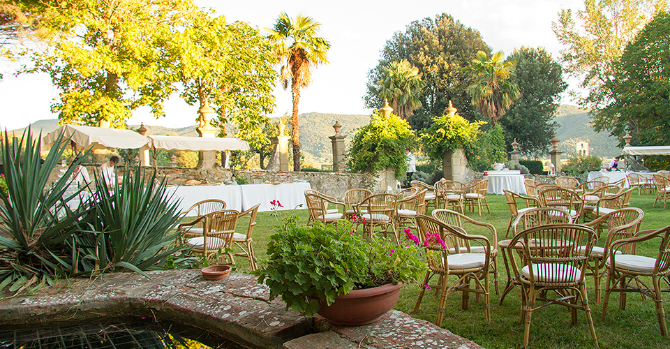 Villa Passerini il parco - villa per ricevimenti a Cortona
