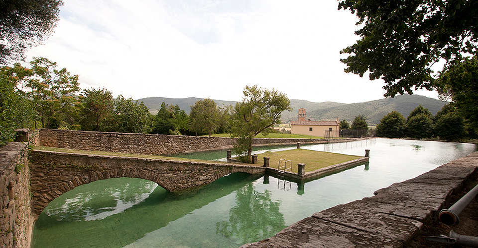Piscina Villa Passerini - villa per ricevimenti a Cortona